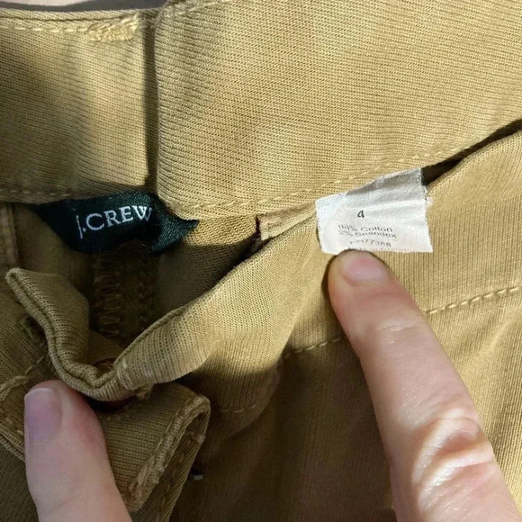 J.  Crew beige tan cargo pants - Picture 3 of 4